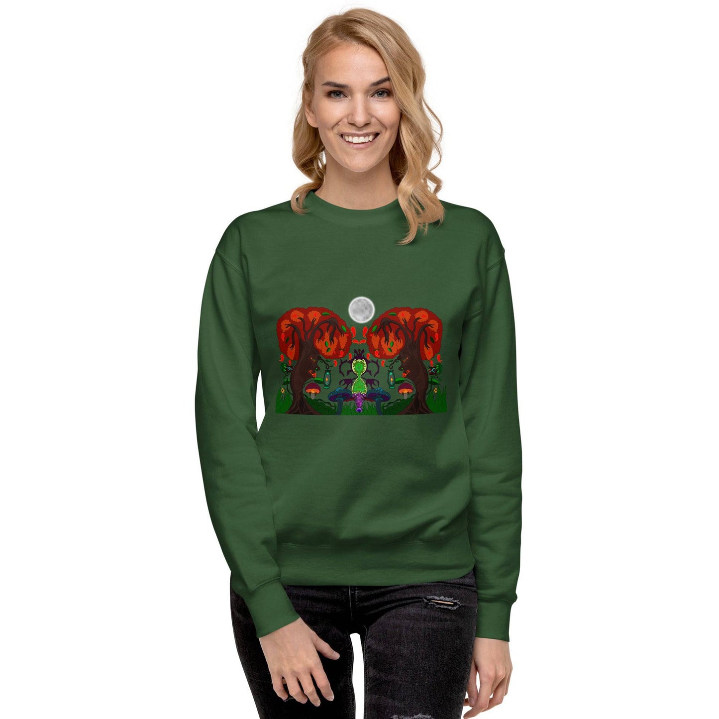 Time FortressUnisex Premium Sweatshirt - AJArtzzz Clothing