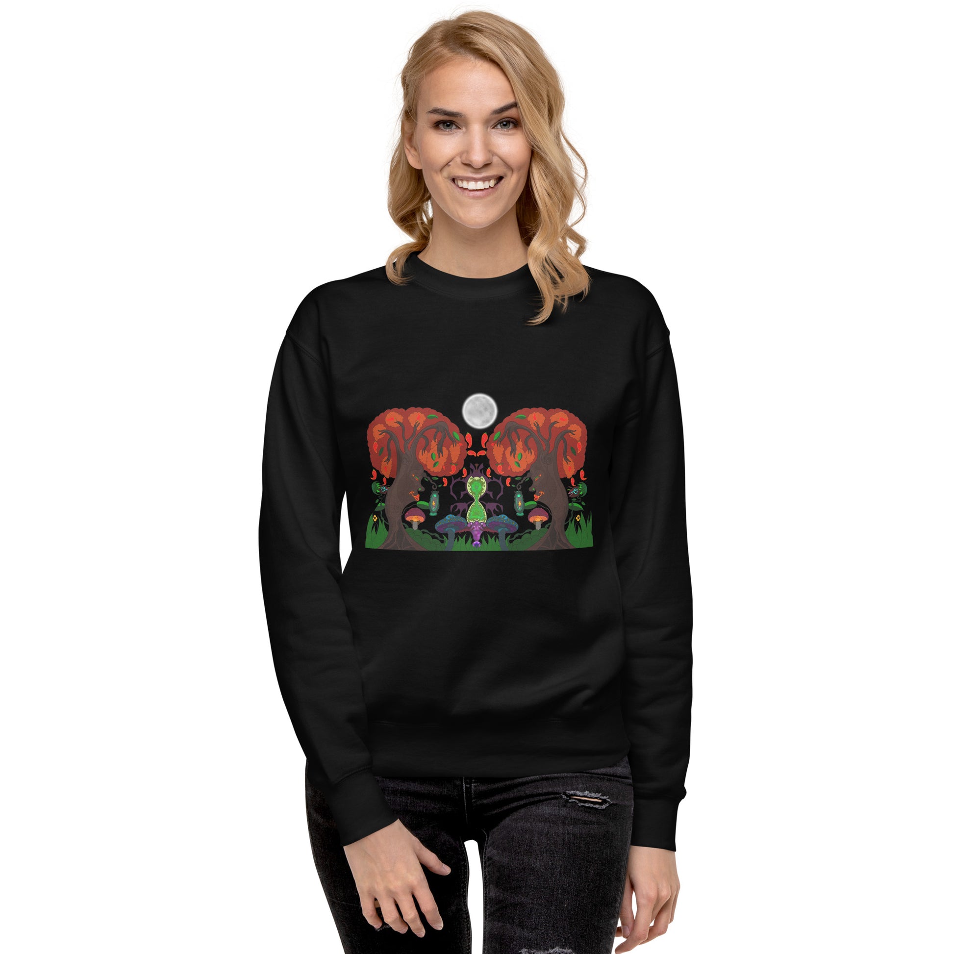 Time FortressUnisex Premium Sweatshirt - AJArtzzz Clothing