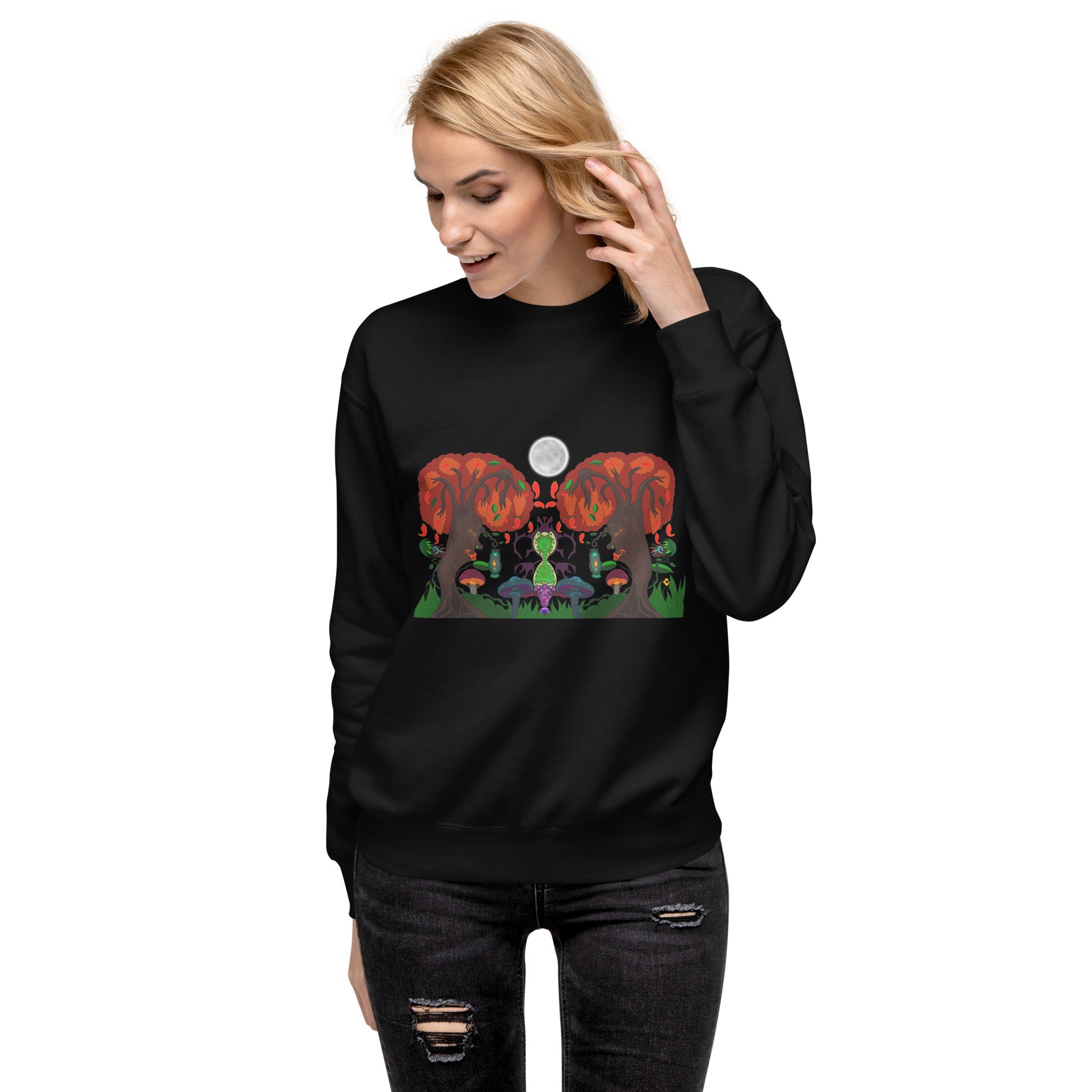 Time FortressUnisex Premium Sweatshirt - AJArtzzz Clothing