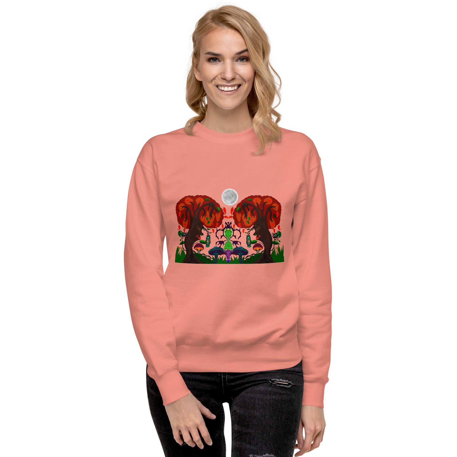 Time FortressUnisex Premium Sweatshirt - AJArtzzz Clothing