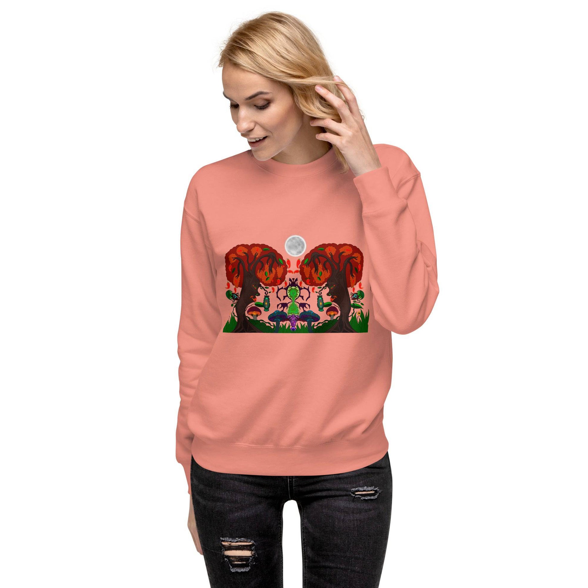 Time FortressUnisex Premium Sweatshirt - AJArtzzz Clothing