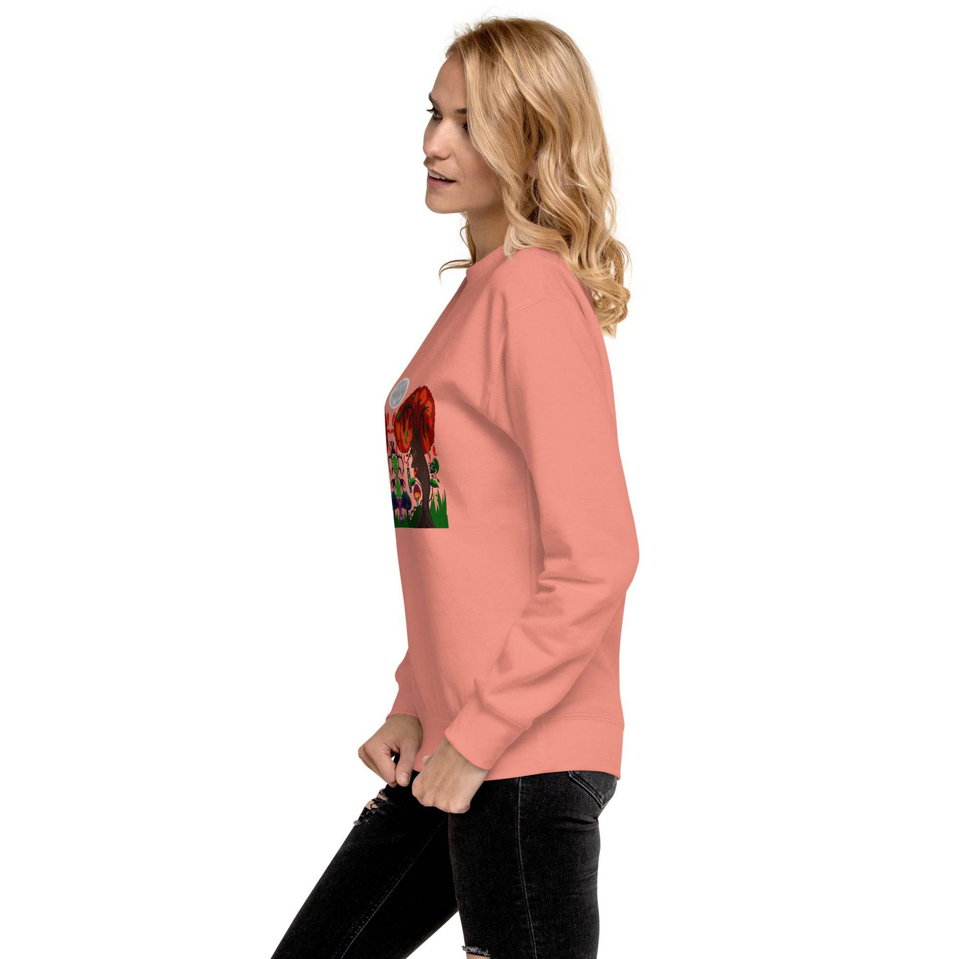 Time FortressUnisex Premium Sweatshirt - AJArtzzz Clothing