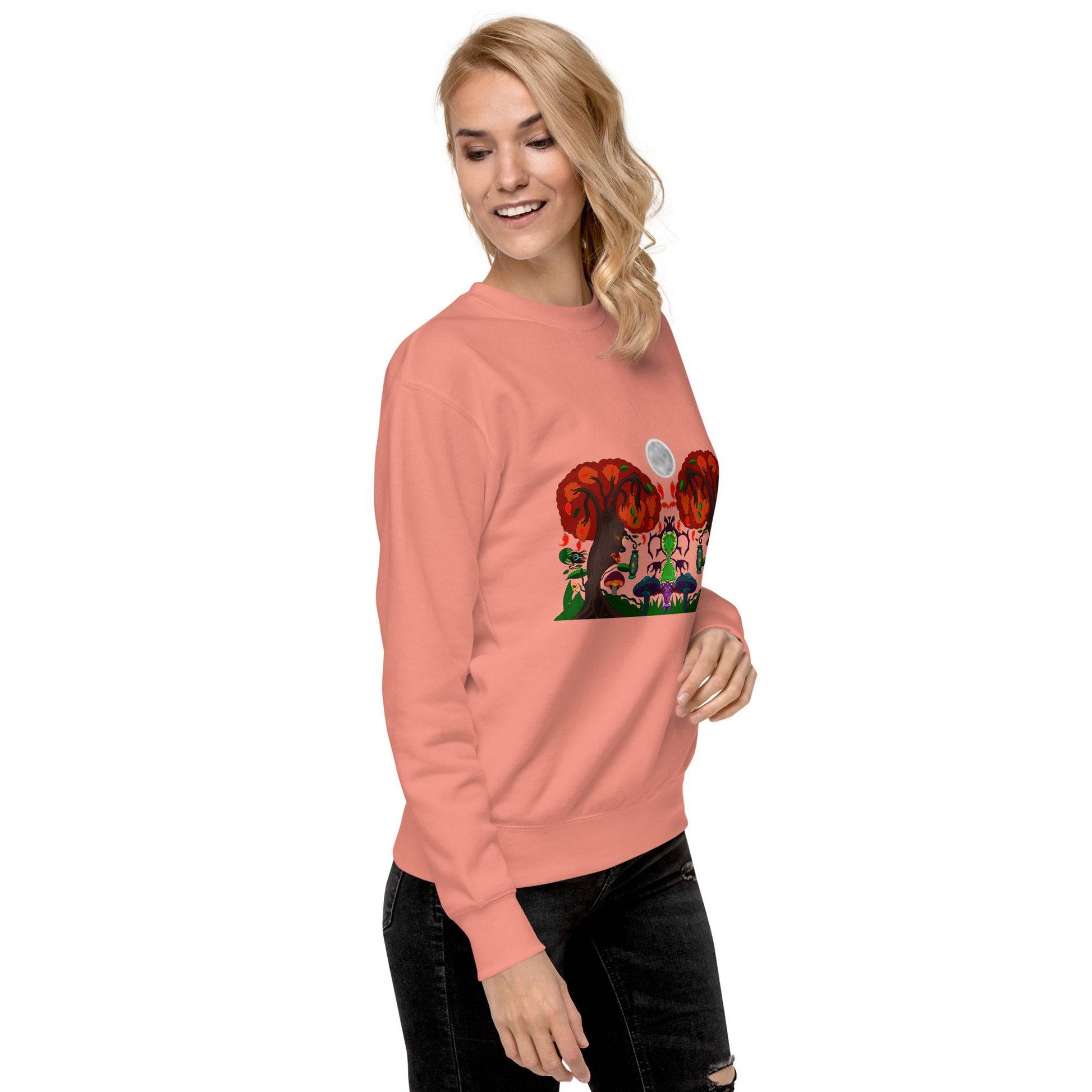 Time FortressUnisex Premium Sweatshirt - AJArtzzz Clothing