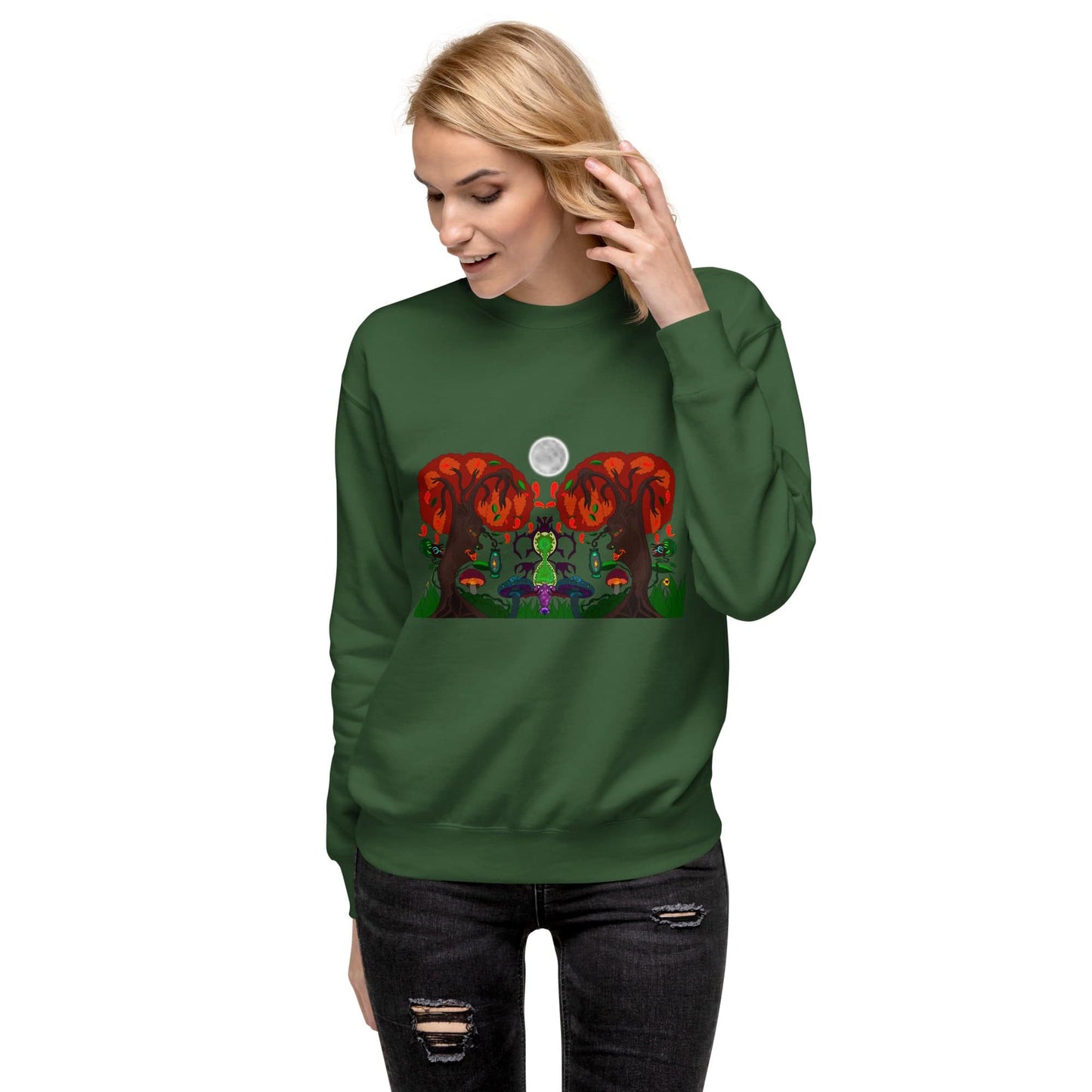 Time FortressUnisex Premium Sweatshirt - AJArtzzz Clothing