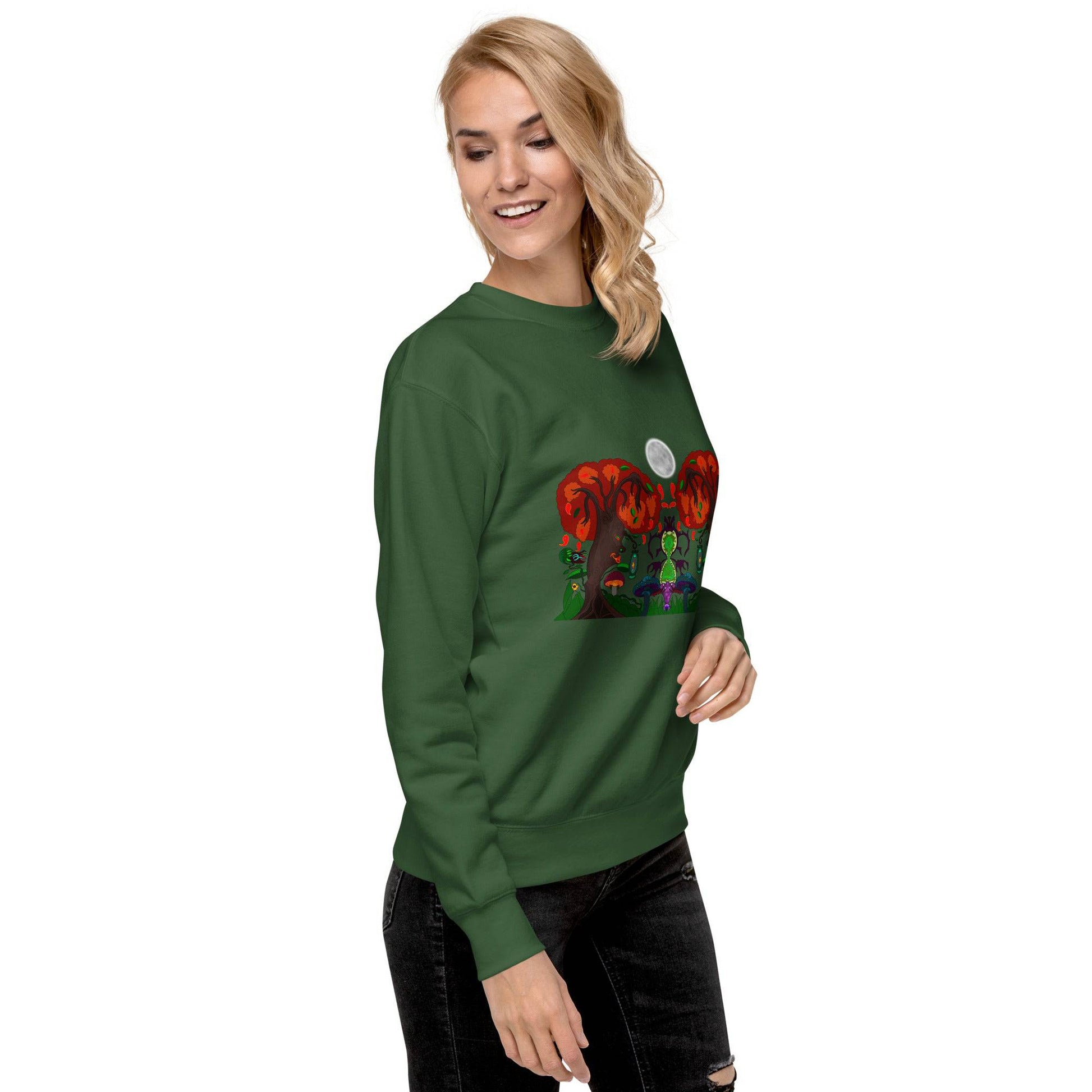 Time FortressUnisex Premium Sweatshirt - AJArtzzz Clothing