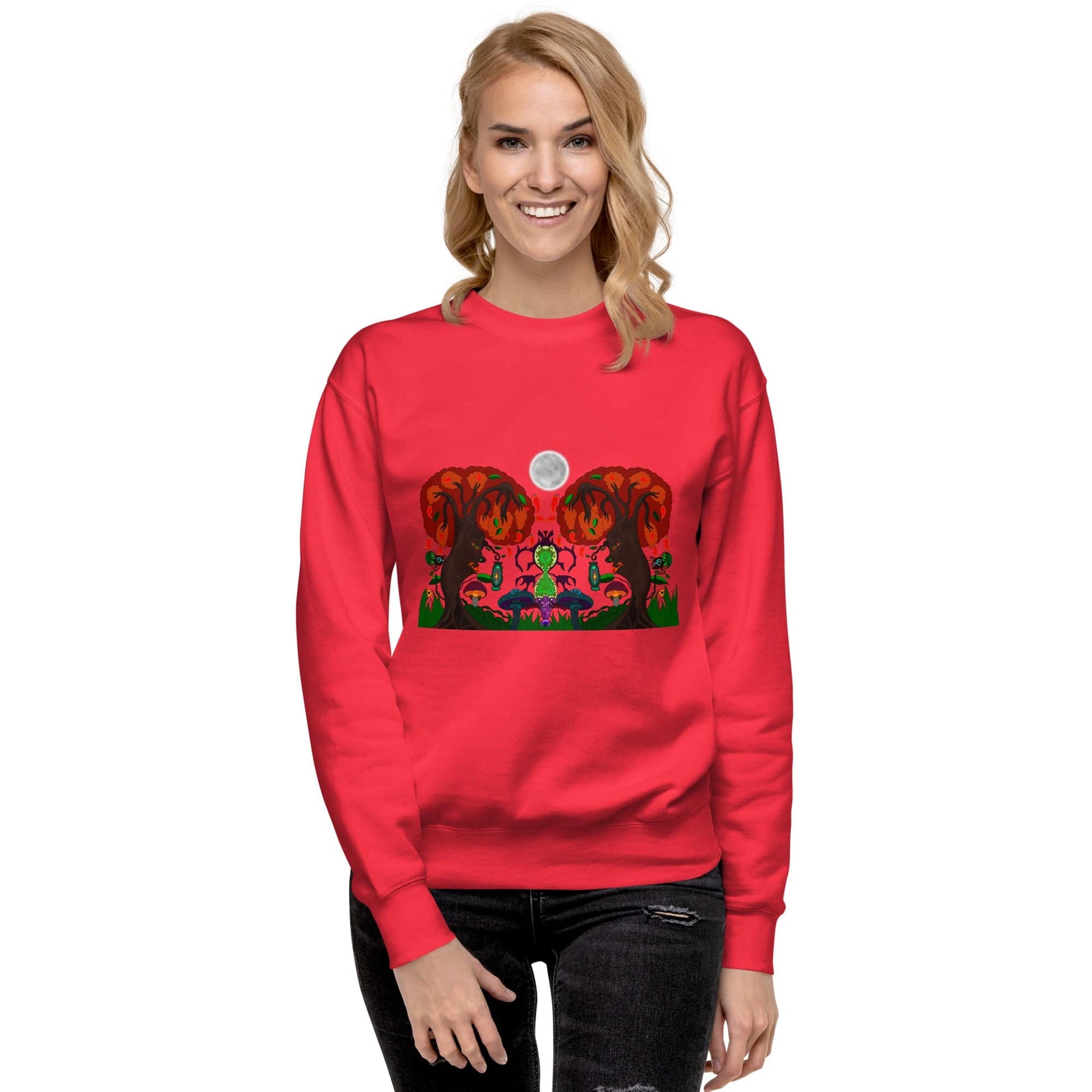 Time FortressUnisex Premium Sweatshirt - AJArtzzz Clothing