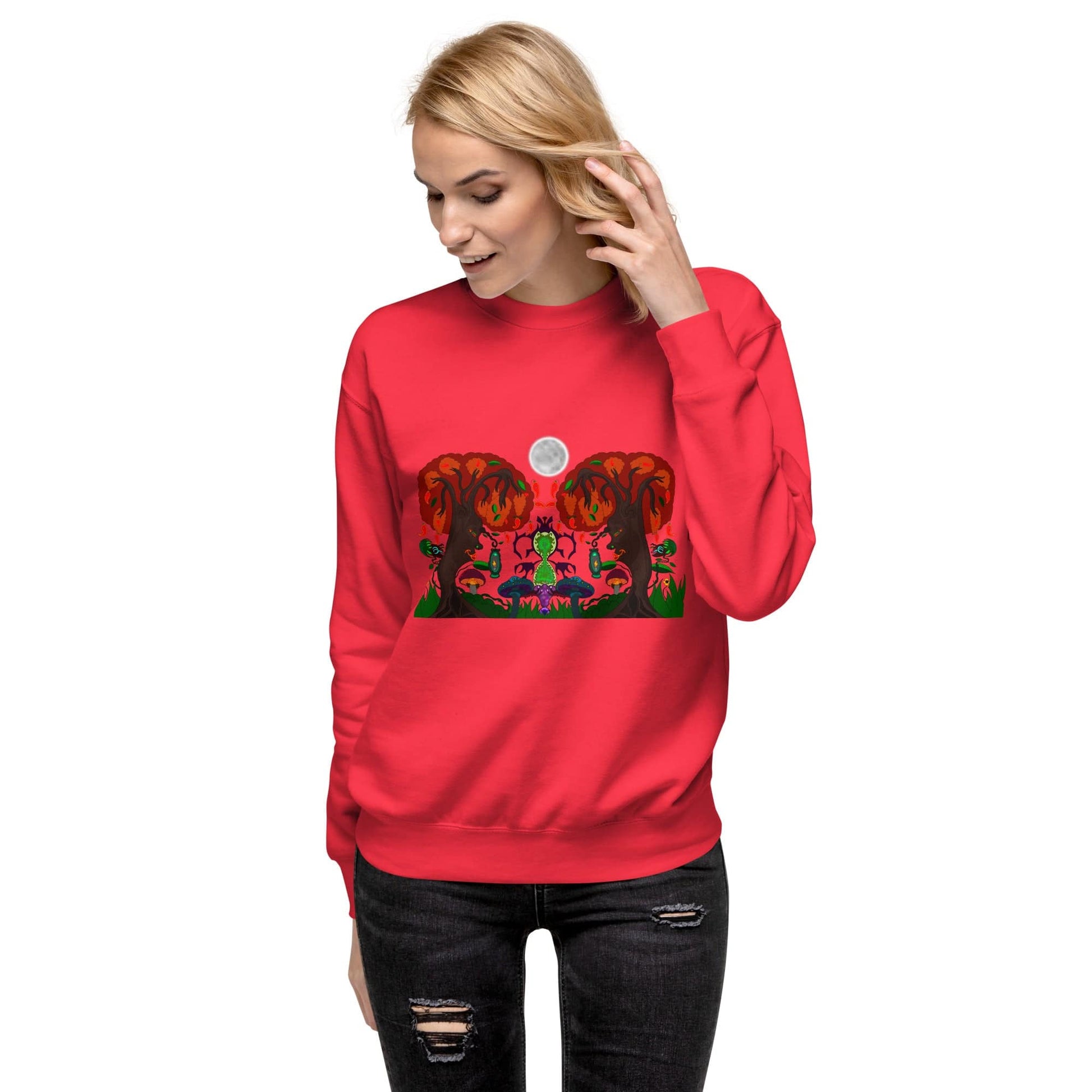 Time FortressUnisex Premium Sweatshirt - AJArtzzz Clothing